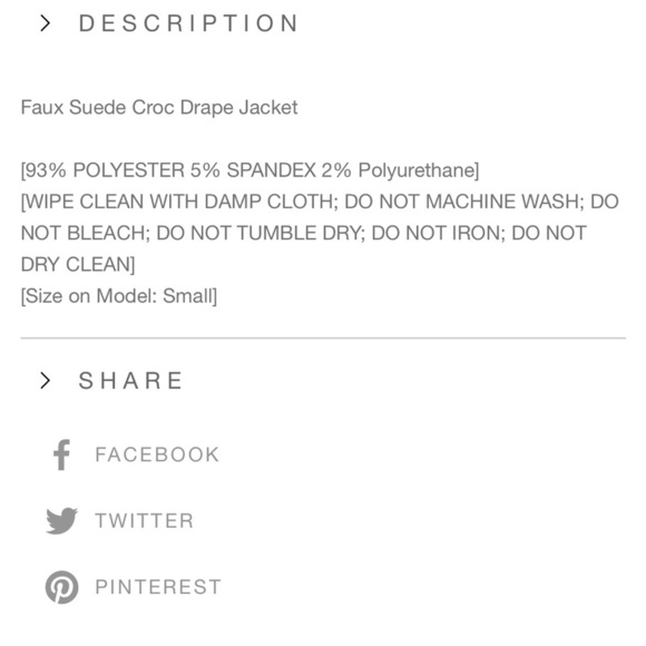 Blank NYC fast play open front draped Moto jacket olive green croc faux leather - Picture 13 of 13